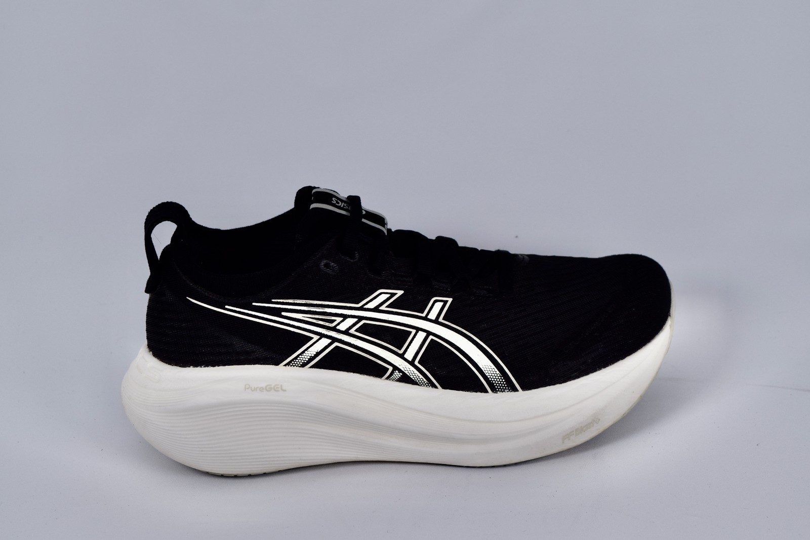 ASICS Women’s Gel-Nimbus 27 1012B753 Black Running Shoes Size 7 B Sneaker