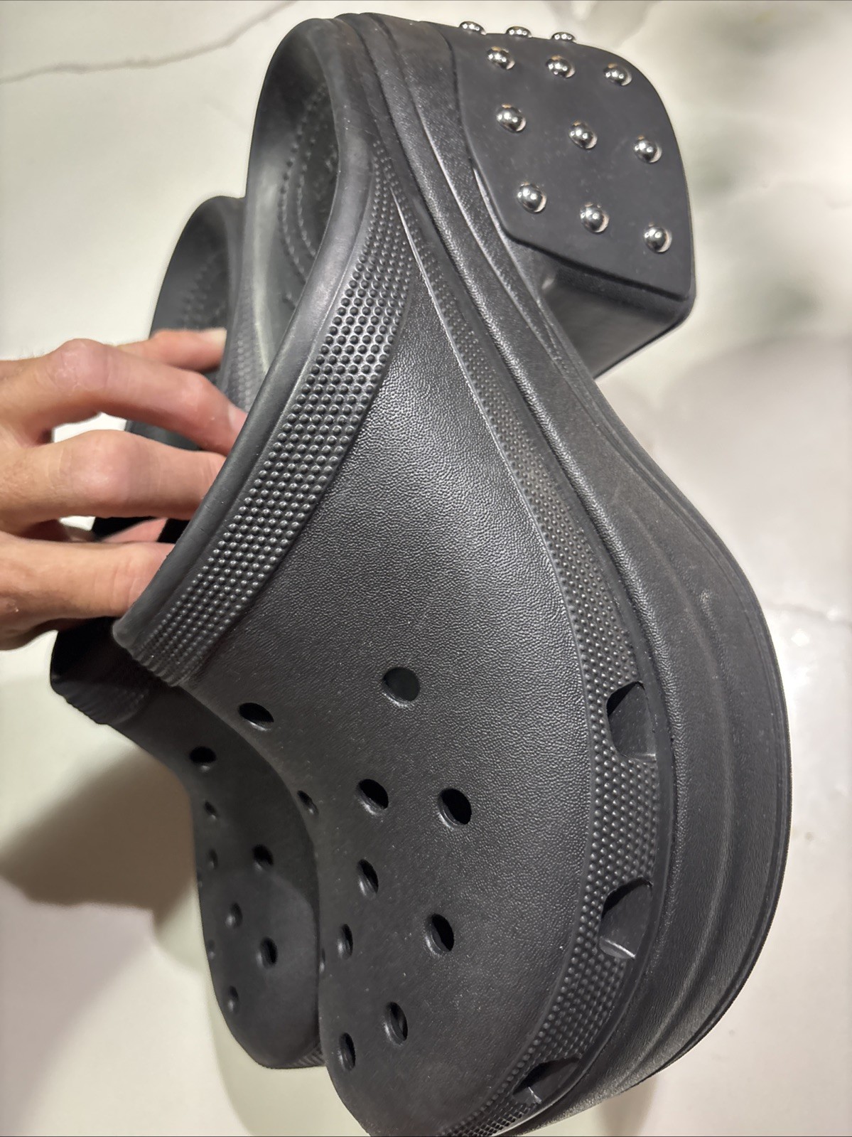 crocs siren studded clog Size 11