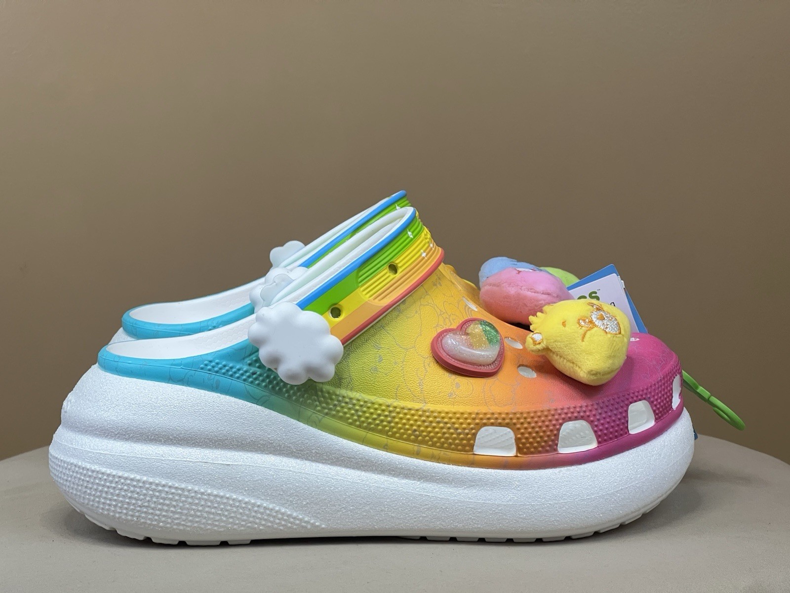 Crocs Classic Crush Clog Care Bears 210103-100 Women’s 7, 9, 11, 12