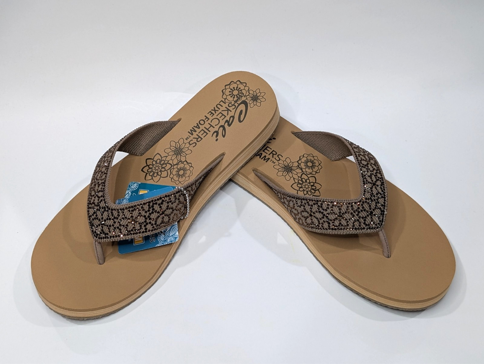 Skechers Summers Low Mocha Women’s Thong Sandals – Assorted Sizes NWB 119469/MOC