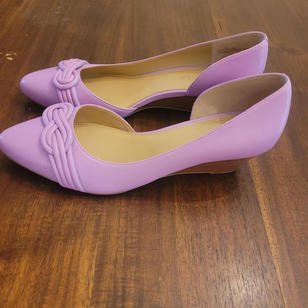 Talbots Purple Wedge