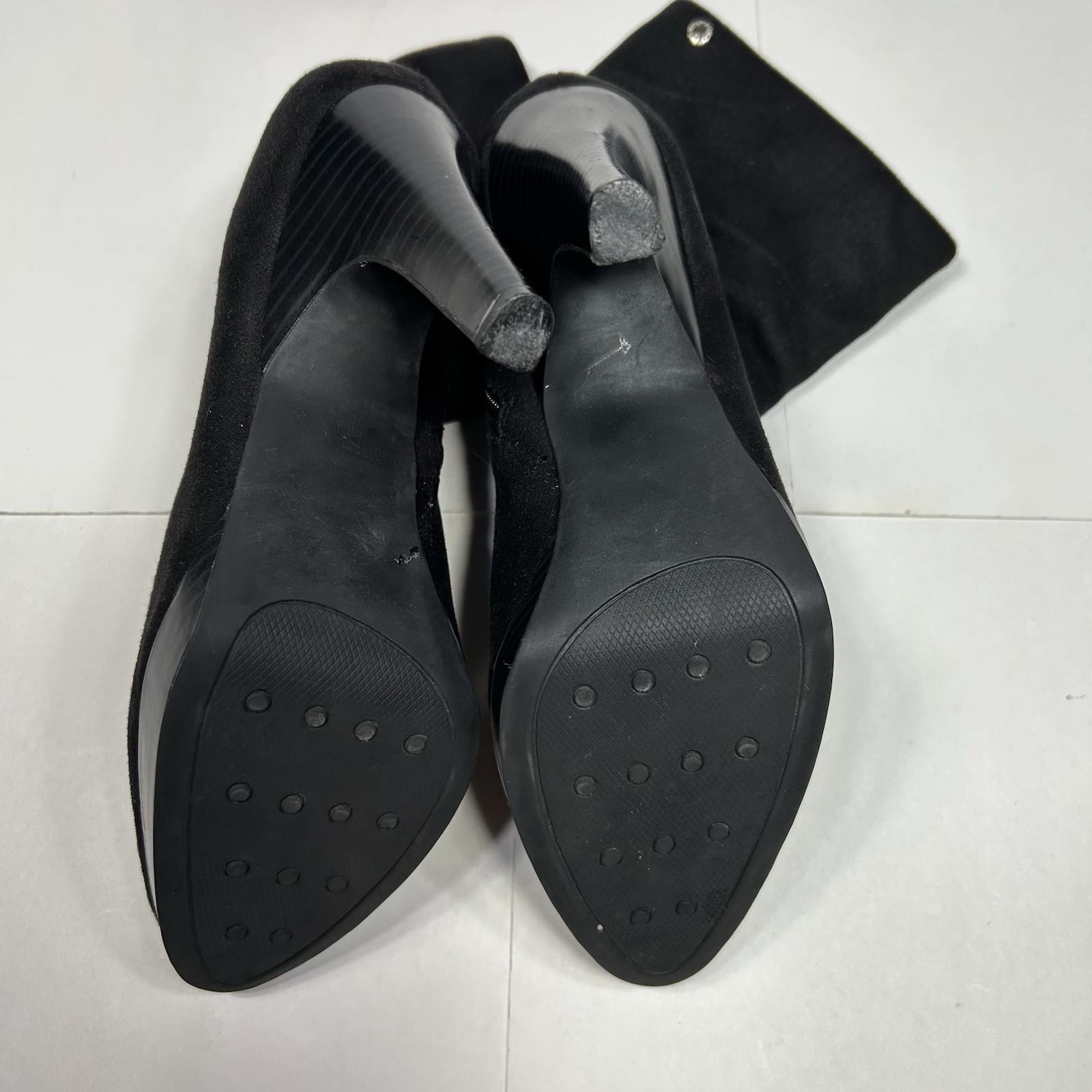 Isaac Mizrahi for Target Women’s Black Side Zip High Heel Ankle Boots Size US 8M