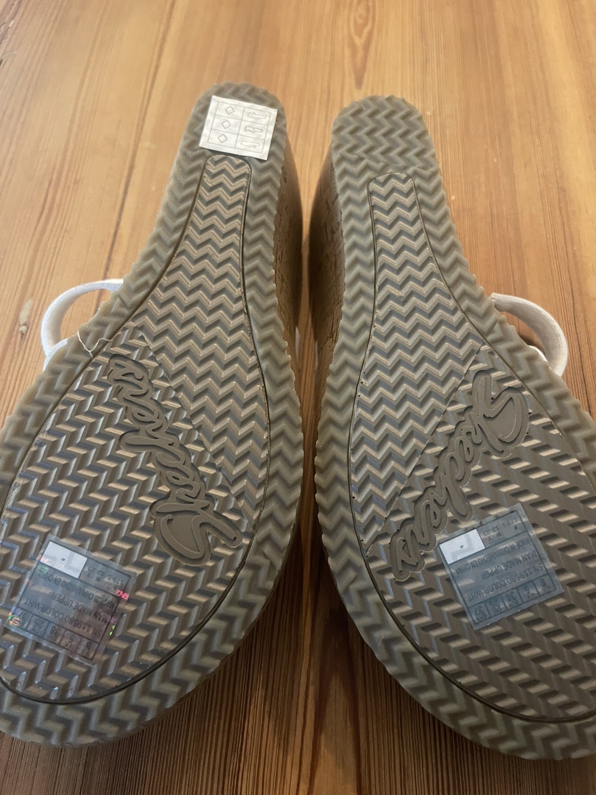 Skechers Beverlee Posse Wedge Women’s Size 8 Strappy Sandals New No Box