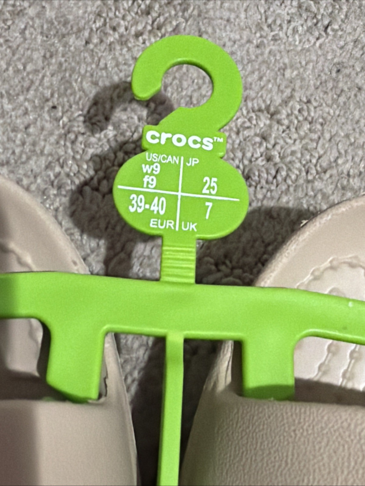 Crocs Baya Platform Sandals Chai (Tan). Size 9. NWT!