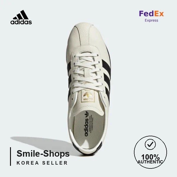 Adidas Women’s Tokyo Off White Core Black Gold Metallic JQ0597 fastship FEDEX
