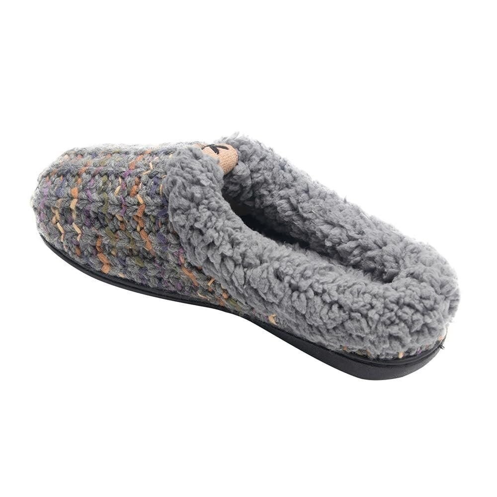 Very Peri Women’s Tight Knit Clog With Fleece Trim Comfortable House Slipper