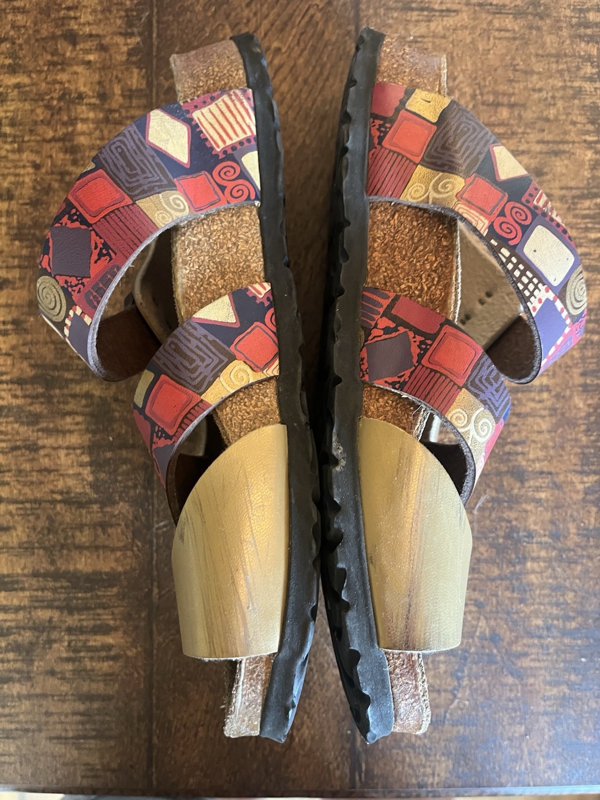 Papillio Birkenstock Multicolor shoes sandals slip ons 38 7 Women’s Unique
