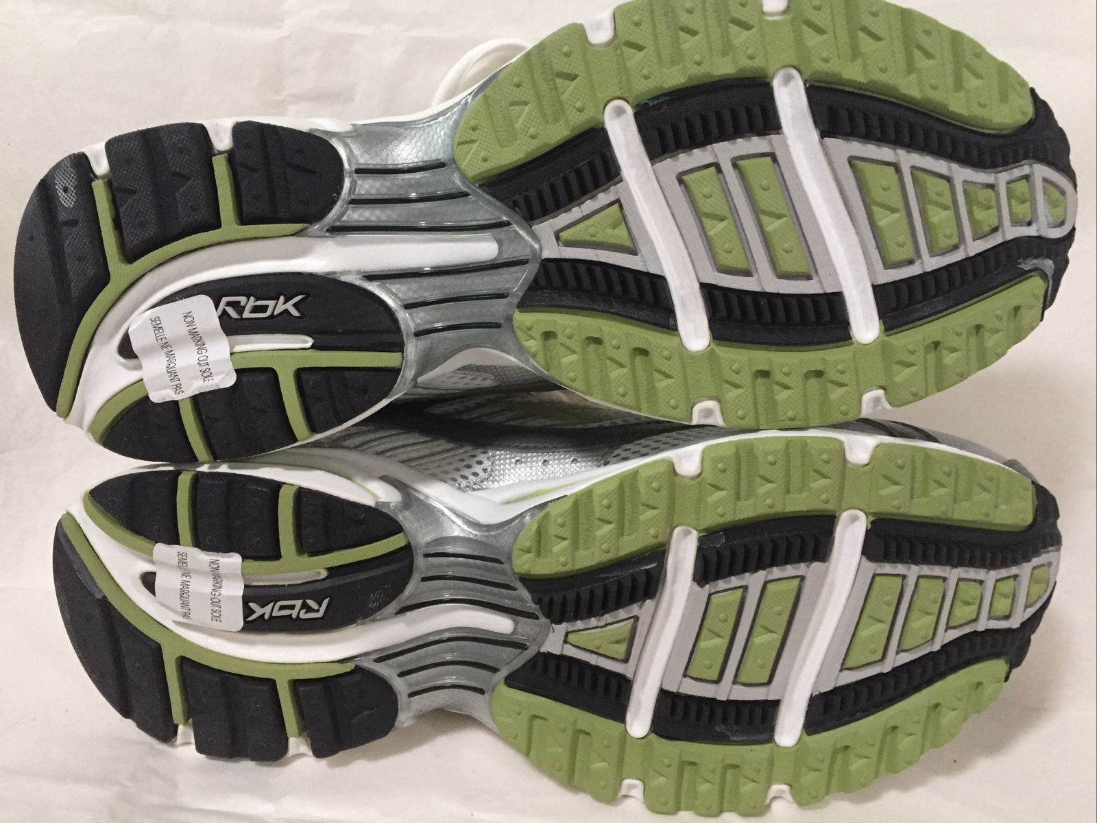 Reebok Boston Fury Women’s Running Tennis Shoe Sz 9 Style 172261 Gray Lime White