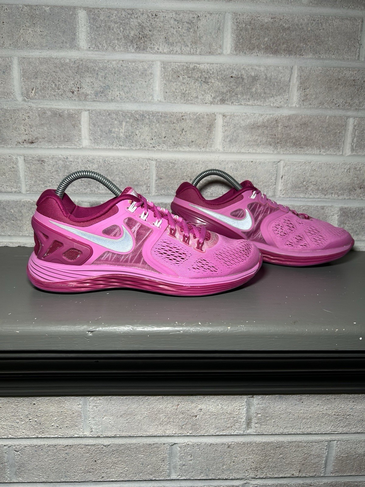 Nike Lunar Eclipse Purple Low Top 629683-510 Women Size 8.5