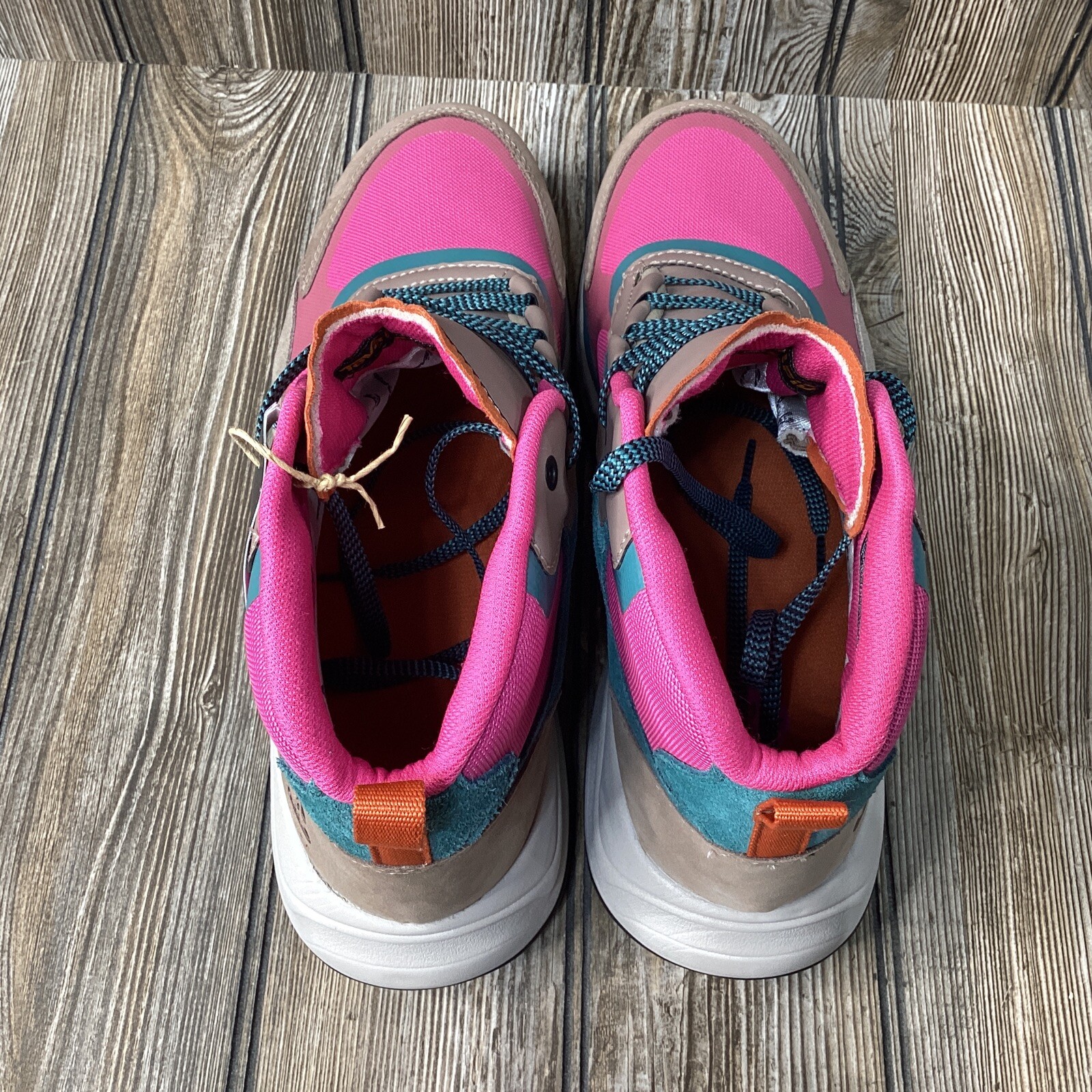 Teva Womens Waterproof Geotrecca Rp Multicolored Hiking Boots US Size 12.5 *NEW*