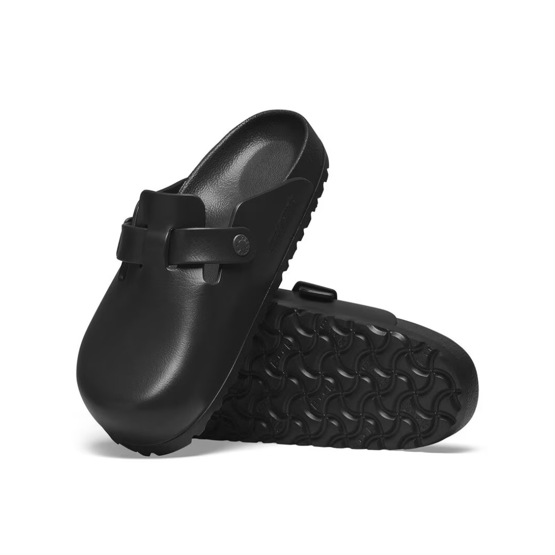 Birkenstock Boston EVA Essential Unisex Clog – Black Sz 6 Wmn NIB Free Shipping