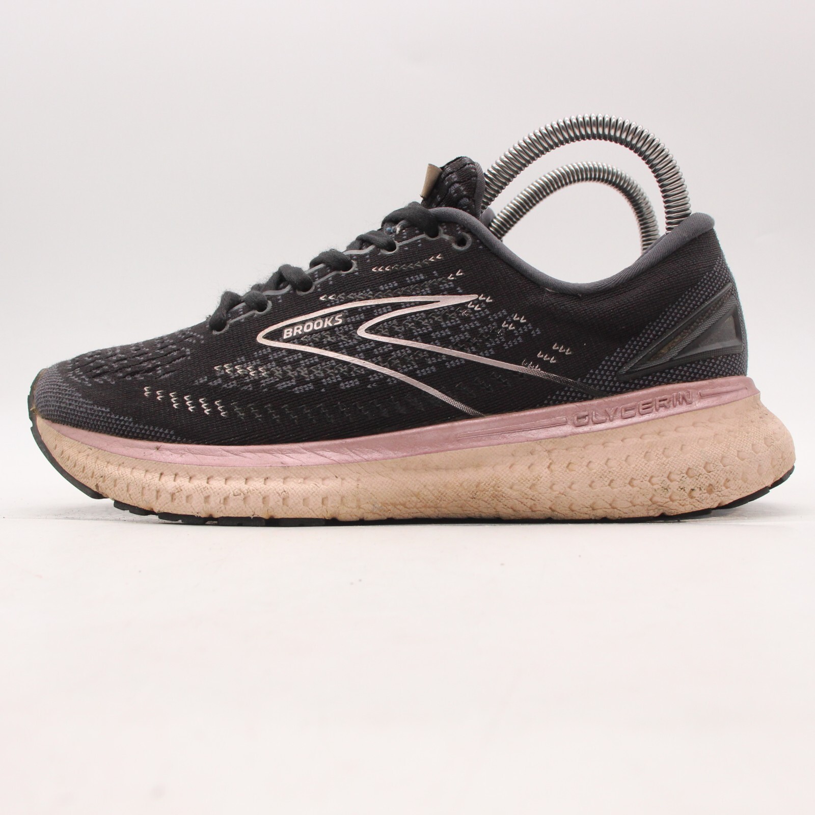Brooks Glycerin GTS 19 Women’s 7.5 D Black Running Sneakers 1203441B074