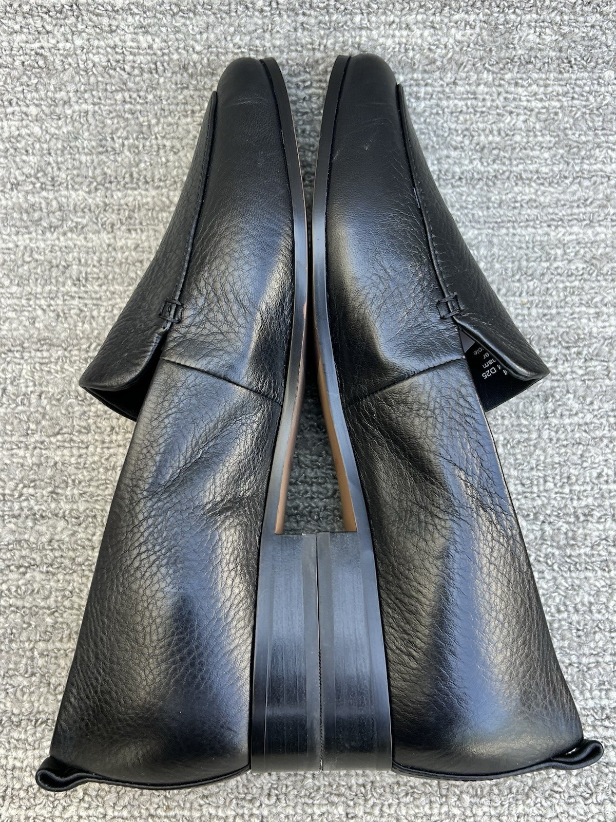 JOHNSTON & MURPHY COLLECTION Ali Black Leather Loafer Women’s Size 7.5 US