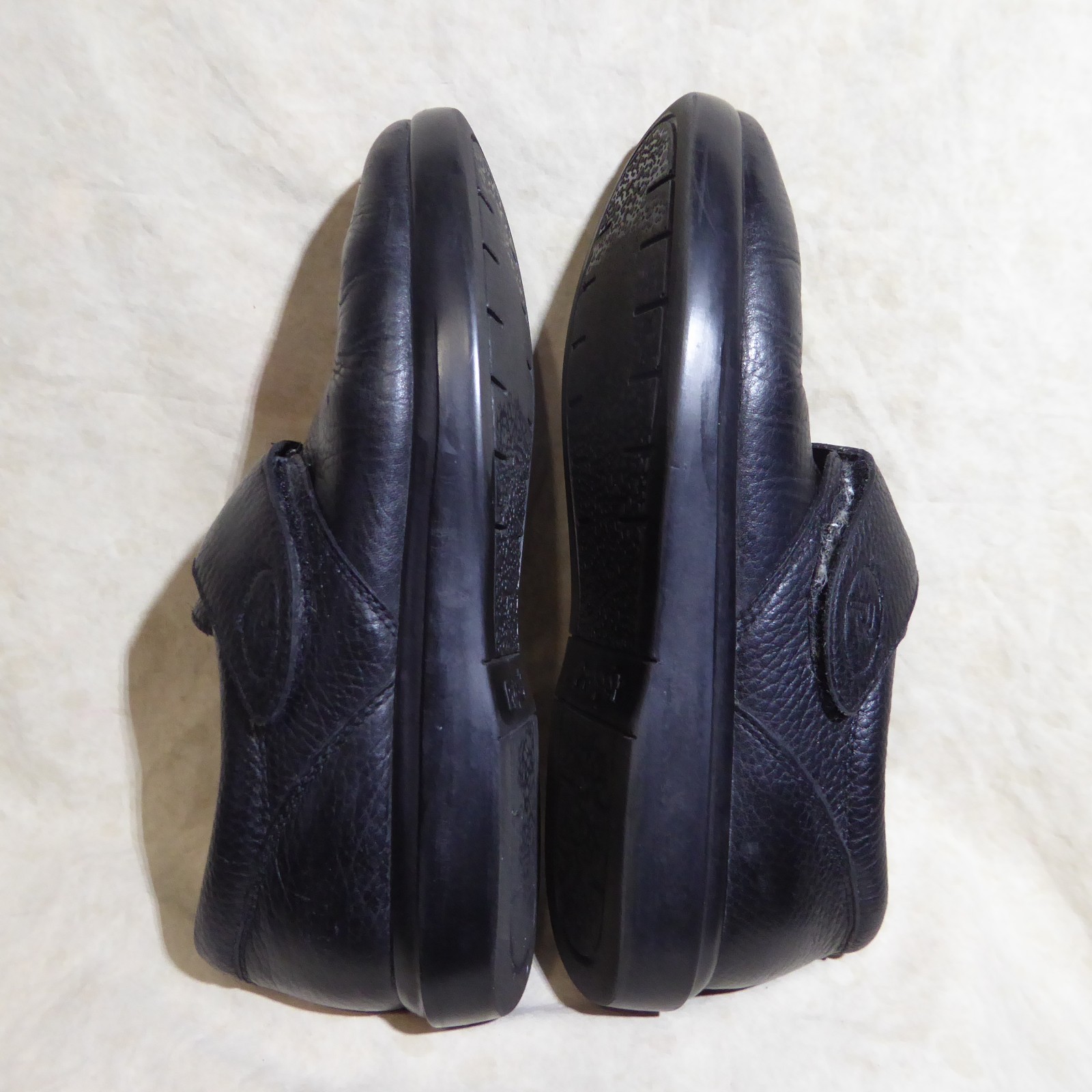 🩰 Propet Monk Strap Slip-On Comfort Loafers sz 9 M Rich Black Leather