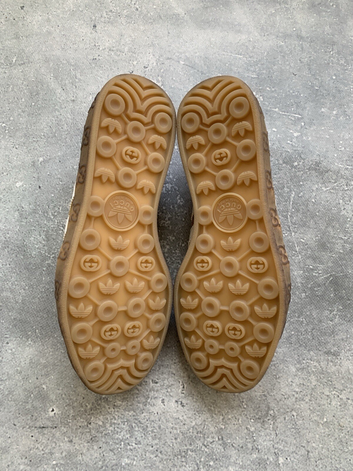 ADIDAS x GUCCI GAZELLE MONOGRAM WOMEN’S SHOES SIZE US 7 UK 5 1/2 EU 38 2/3
