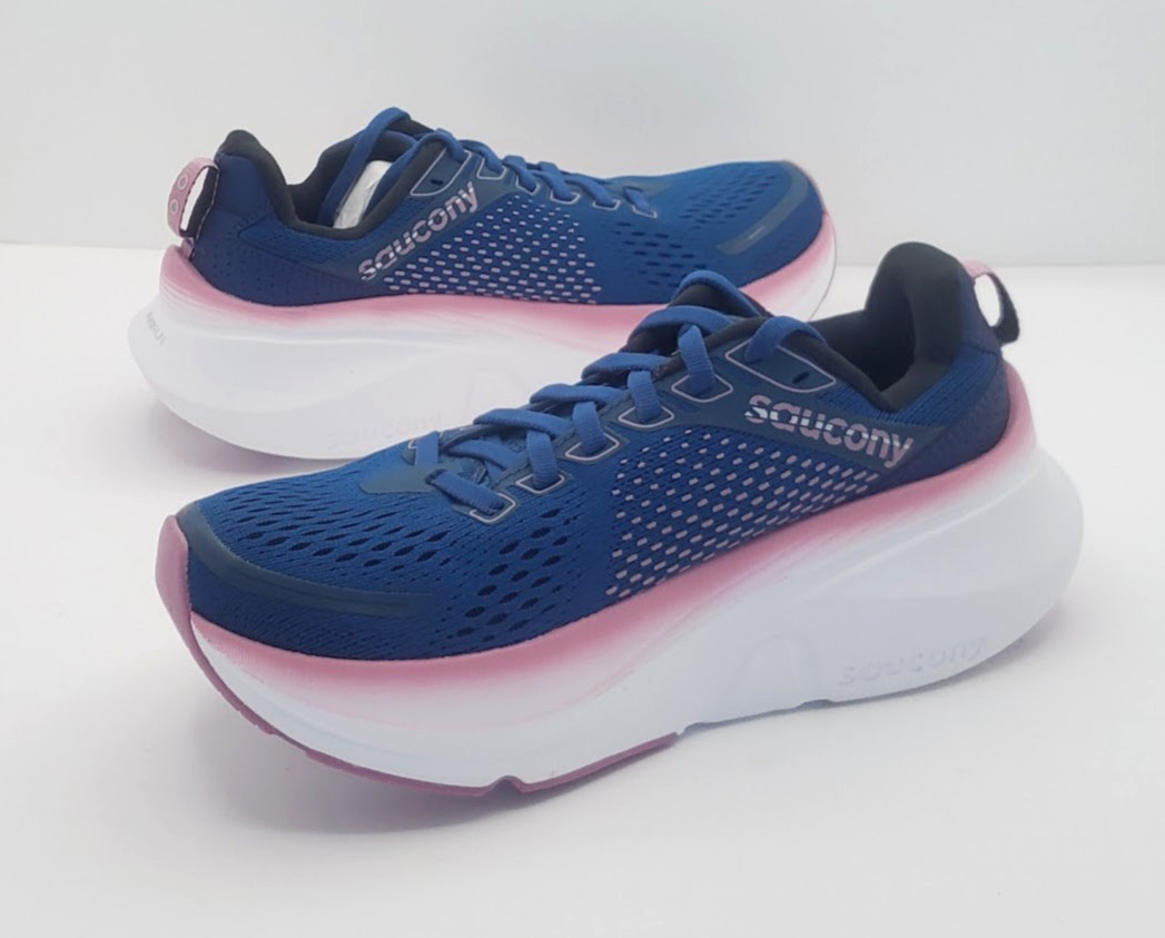 Saucony Womens (Size 7 Medium B/M) Guide 18 Blue Running Shoes EXCELLENT