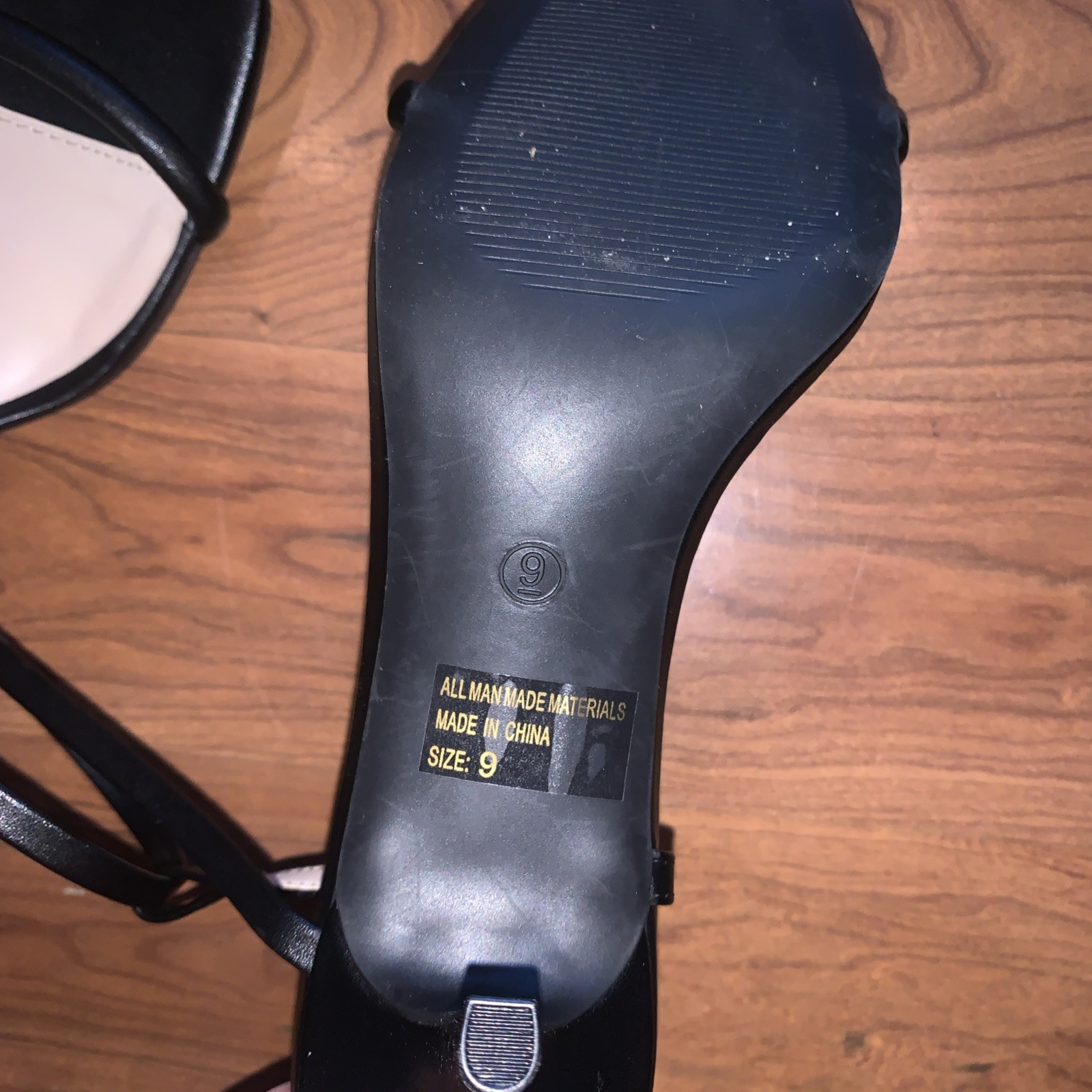 Fashion Nova Wrap Up Heels – Size 9