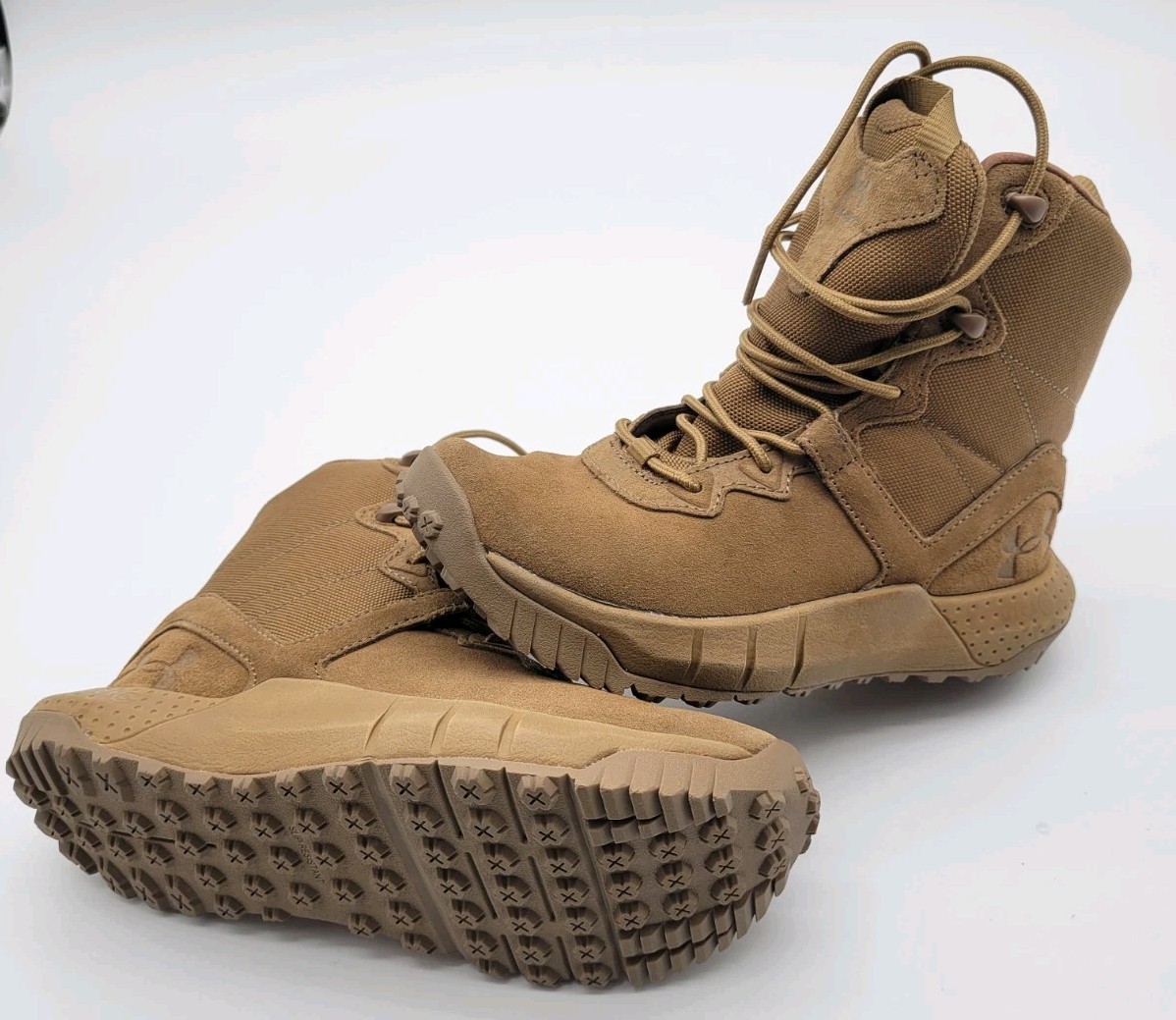 UNDER ARMOUR WOMENS BOOTS SIZE6 BROWN TACTICAL MICRO G VALSETZ AR670 3024010-200