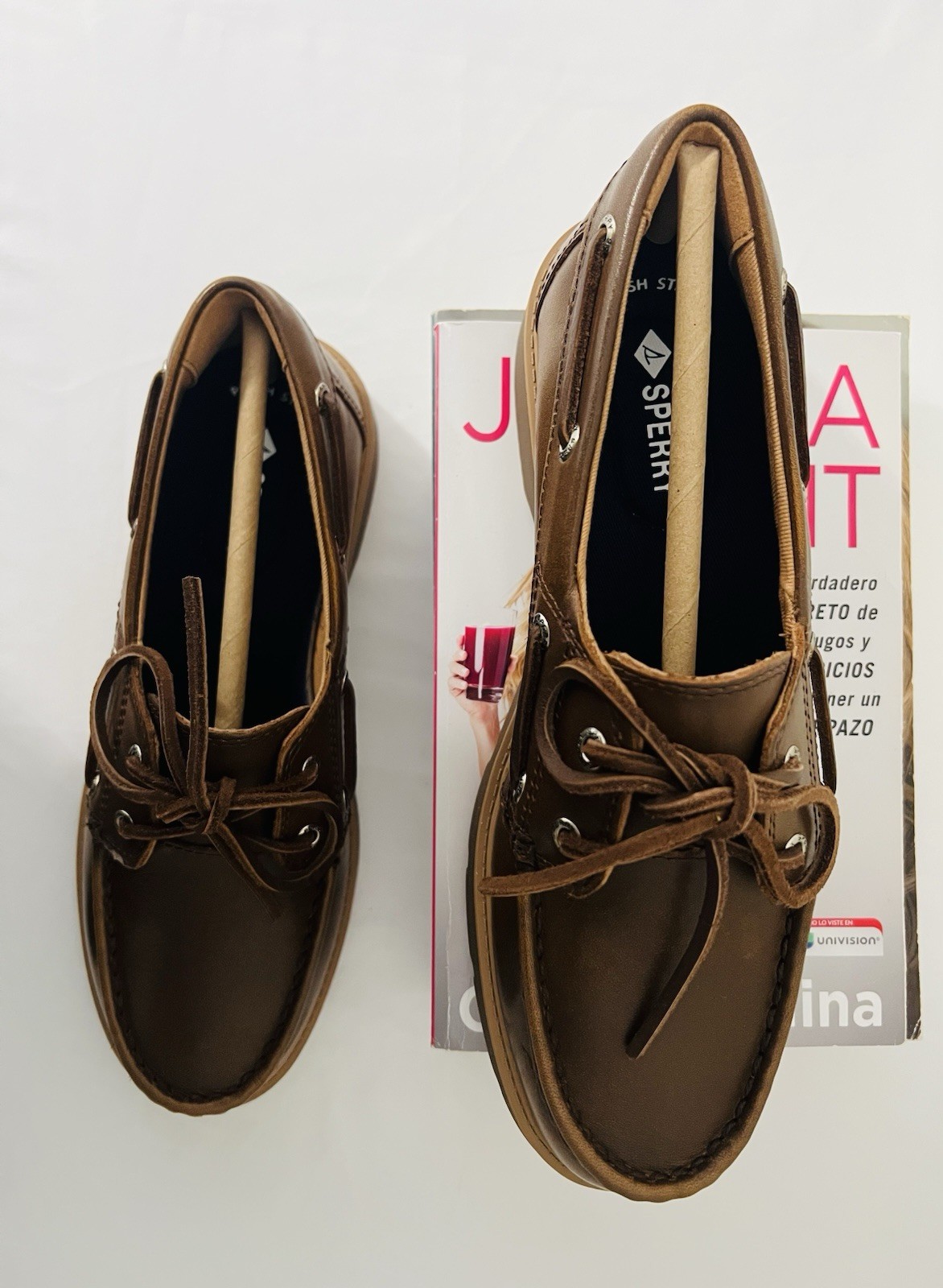 Sperry Chunky Wells Boat Moccasins Flats Preppy School Uniform Casual Shoes Sz 7