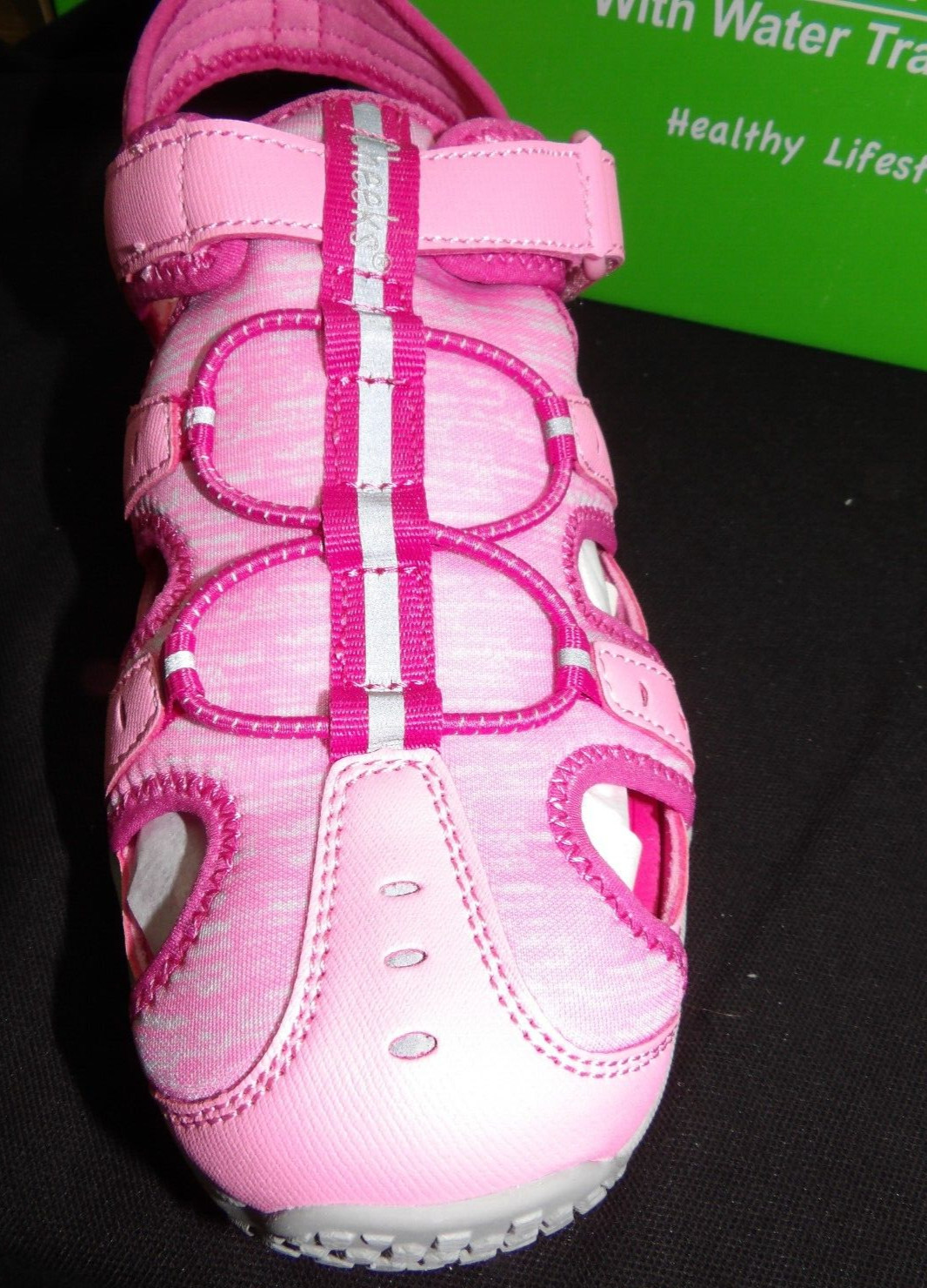 Cheeks Tony Little NEW Size 6M All Terrain Trainer Shoe Pink Lightweight Slide