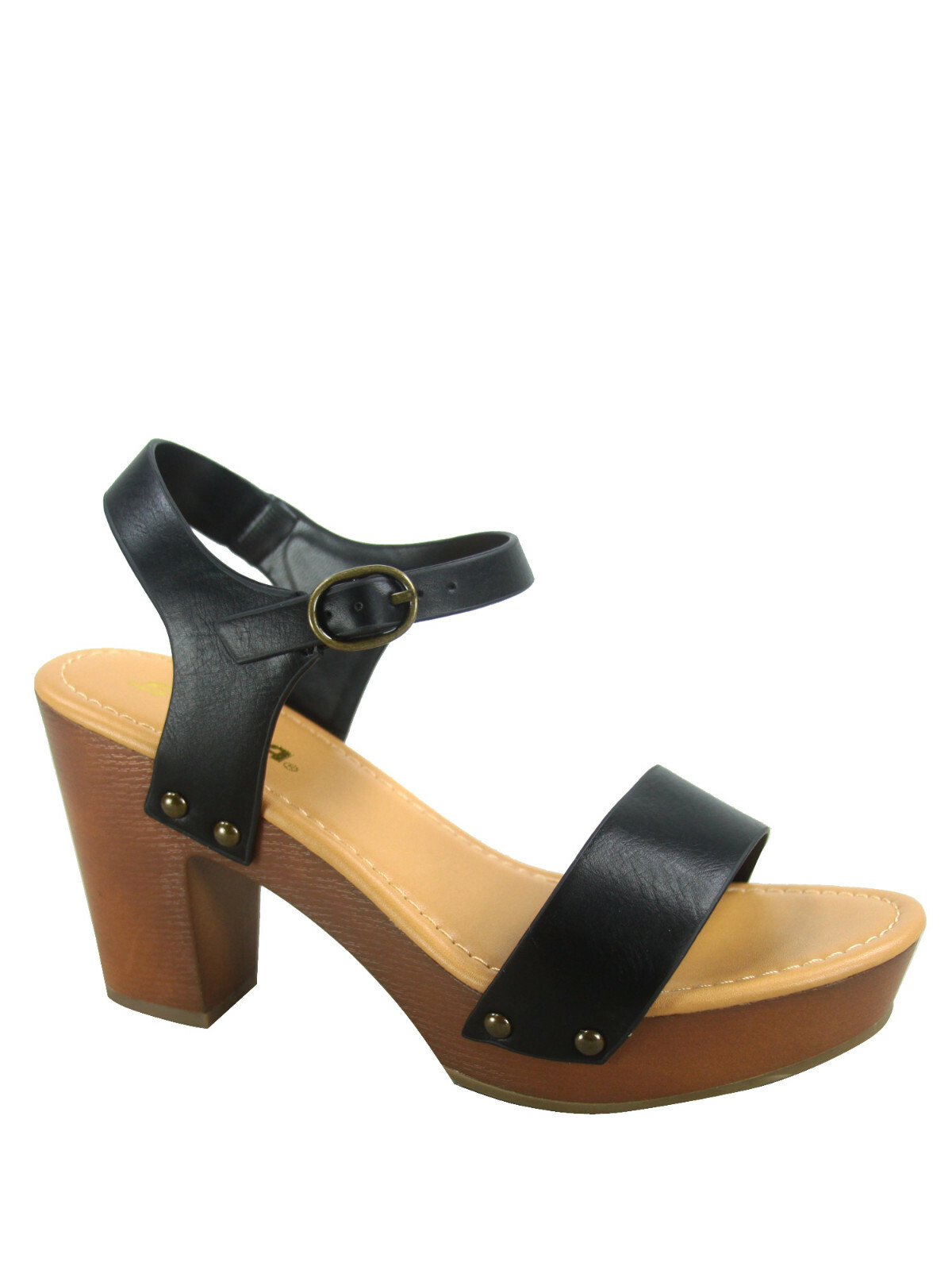 Women’s Strappy Chunky Platform Wedge Heel Sandal Shoes All Size NEW