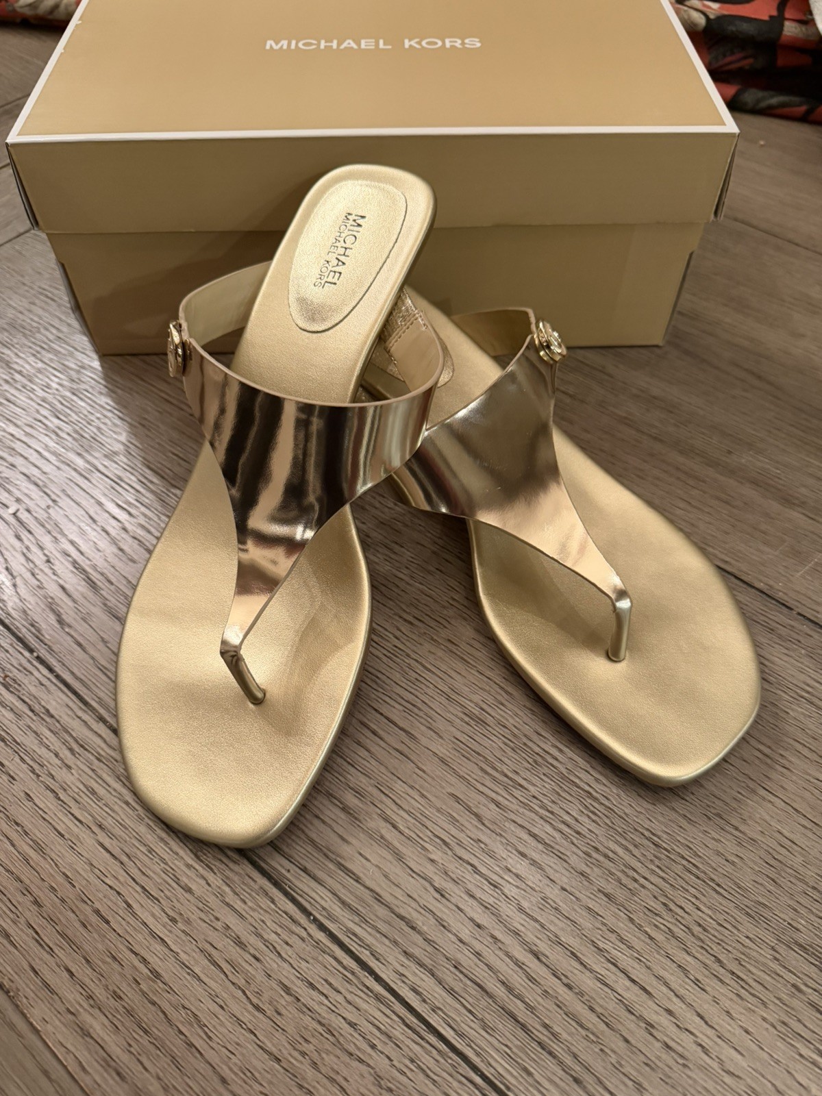 Leather Kitten Heel — Michael Kors (new in box)