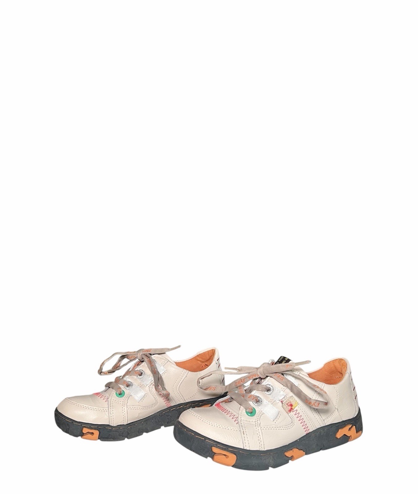 Women’s TMA Eyes Leather Comfort Shoes Sneakers Size 7 Made In Germany