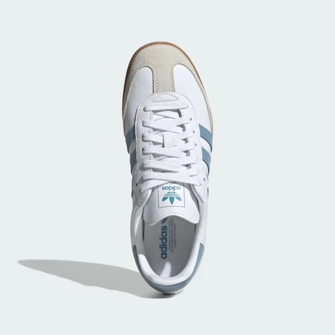 JS1391 adidas Originals Samba OG Cloud White Alumina Ash Blue (Women’s)