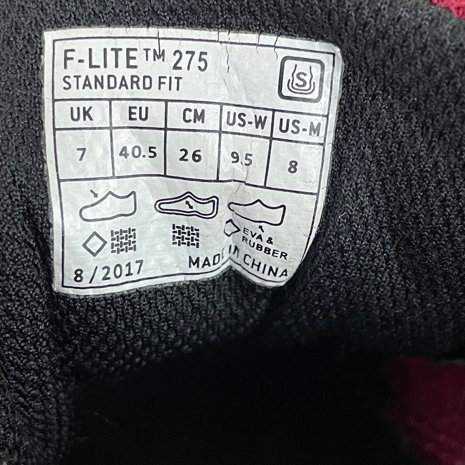 Inov-8 Standard Fit F-Lite 275 Meta Flex Cross Training Shoes Womens 9.5 Mens 8