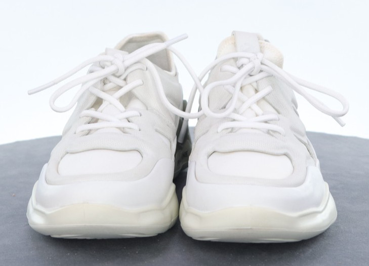 ECCO Elo Athletic $150 Women’s Sneakers Shoes Size EU 37 US 6-6.5 Leather White