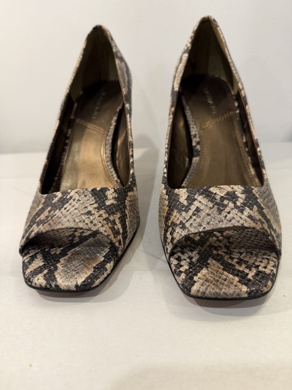 New Tahari 🌺Women Riddle Faux Snake/Western/Classic/Work/Comfort/Sz 10 Lux💥EUC