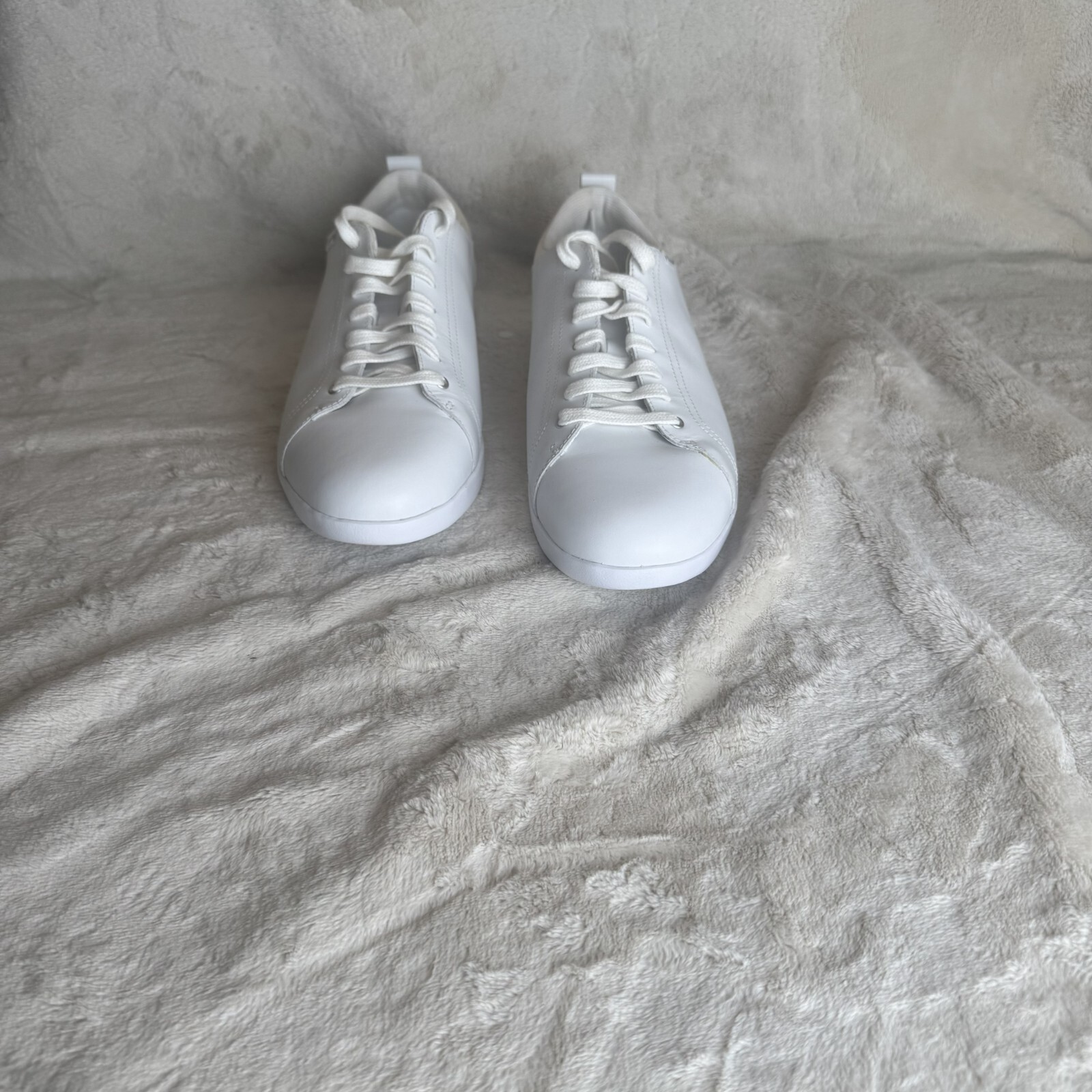 COLE HAAN Womens White Classic Heel Pull-Tab Carly Sneakers Size 11 Preowned