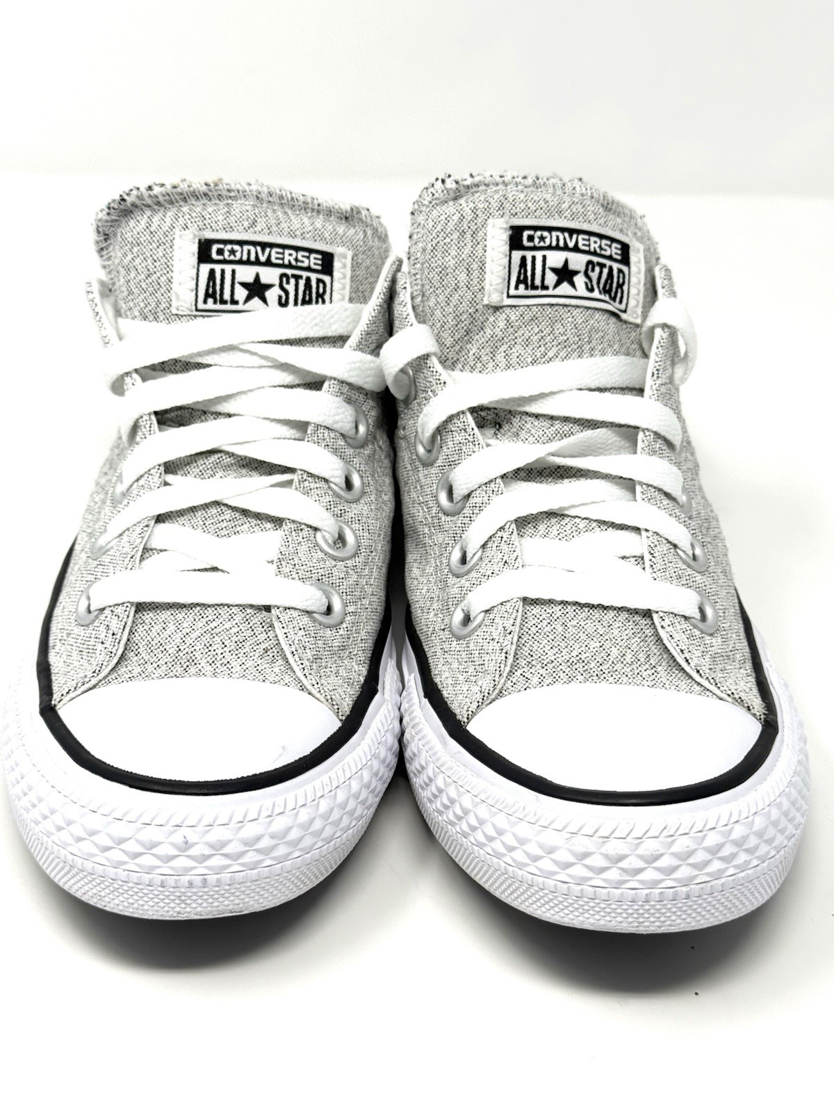 Converse All Star Ox Linen Gray Low Top Sneakers Women’s US 7.5 EU 38 Casual