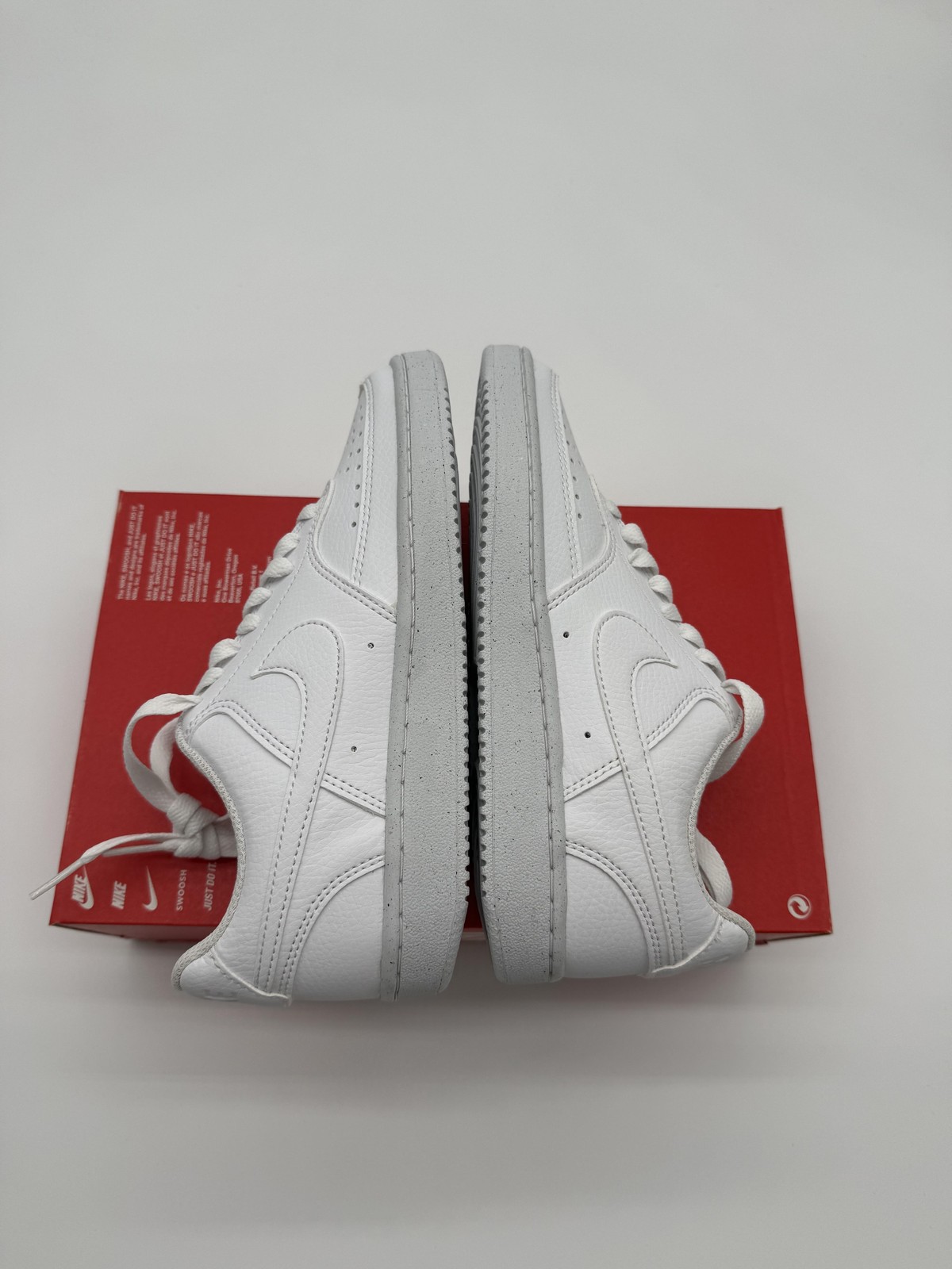 New Nike Court Vision Lo NN Shoes Women’s Size 5 White Sneakers DH3158 100