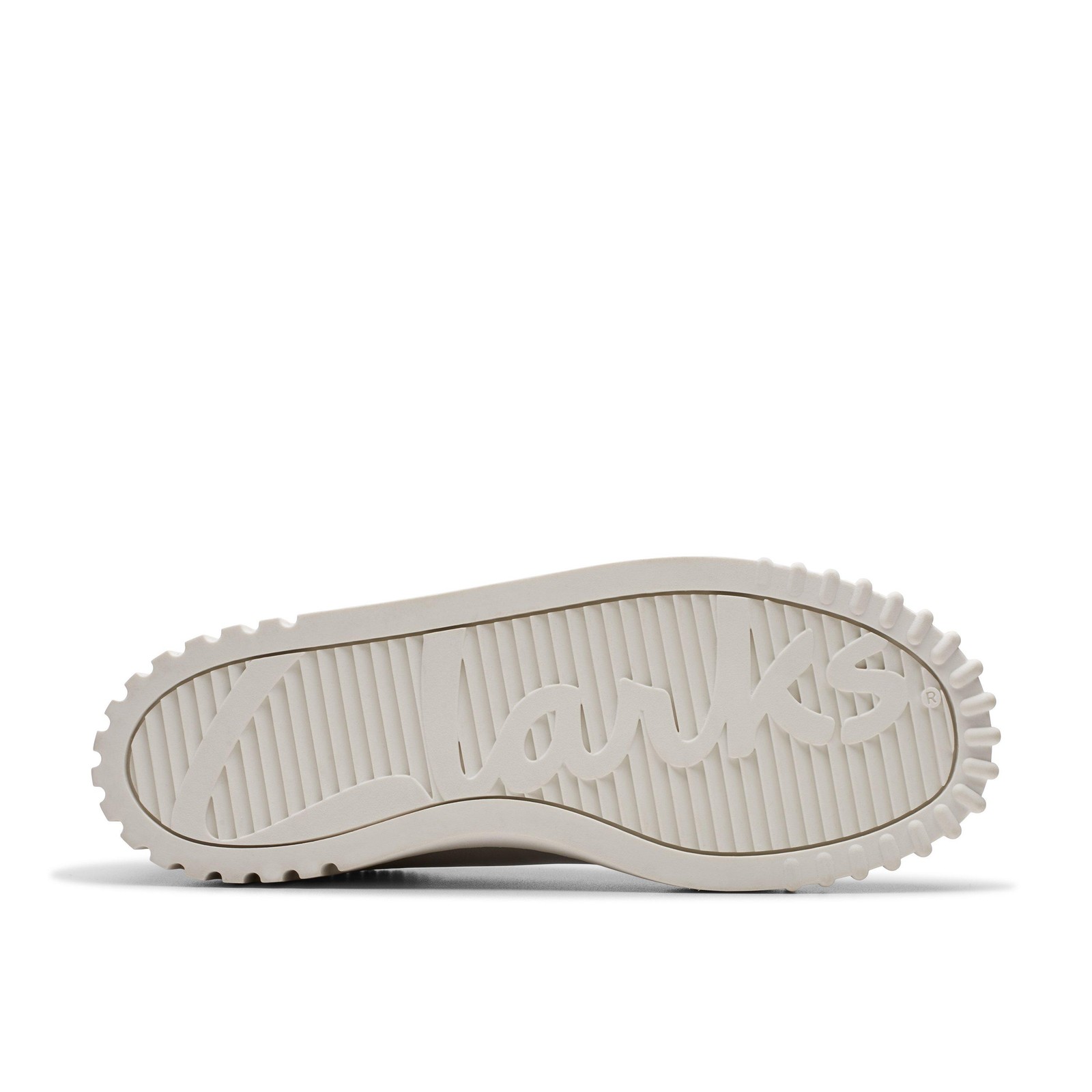 Clarks Womens Mayhill Walk White Leather Casual Sneakers Shoes