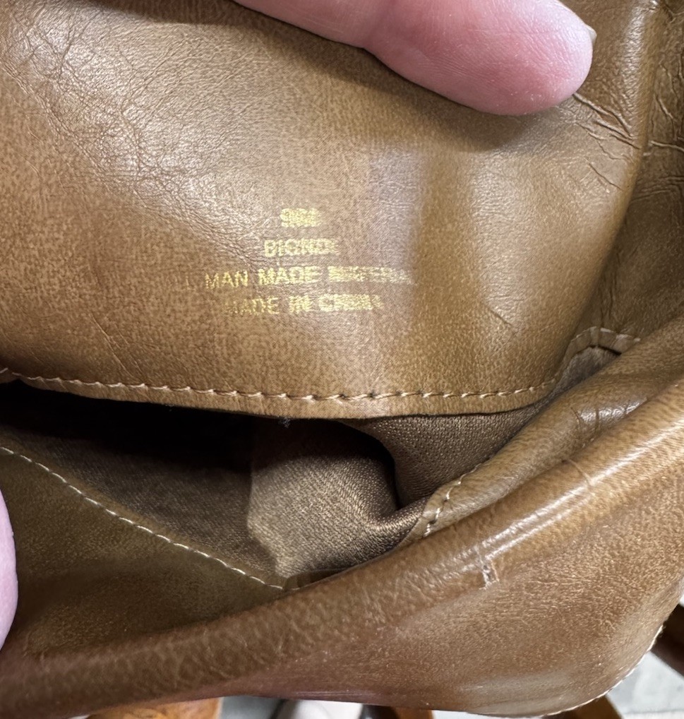 Rampage Camel Smooth High Heel Boot Size 9M – 1/2 Zip