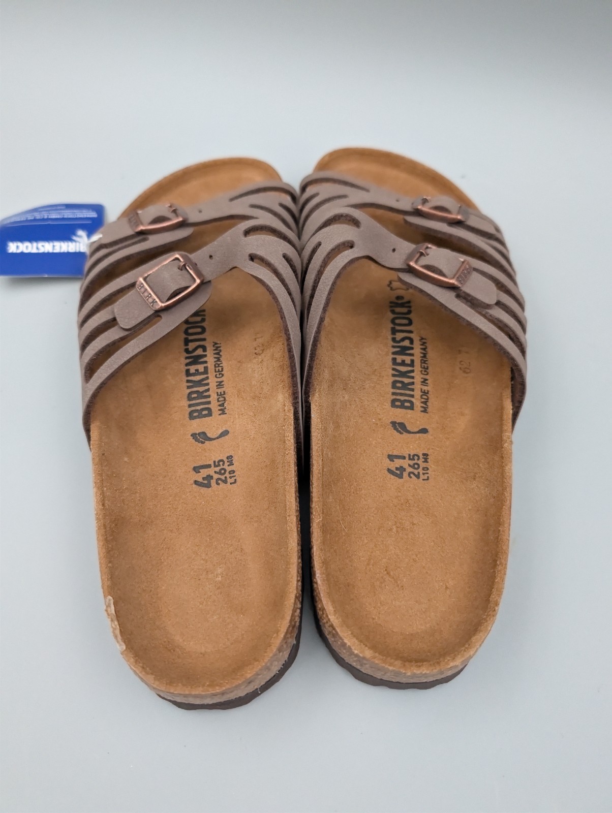Birkenstock Women’s Granada Mocha Brown Sandals Size 41 W10 M8 – NWT!