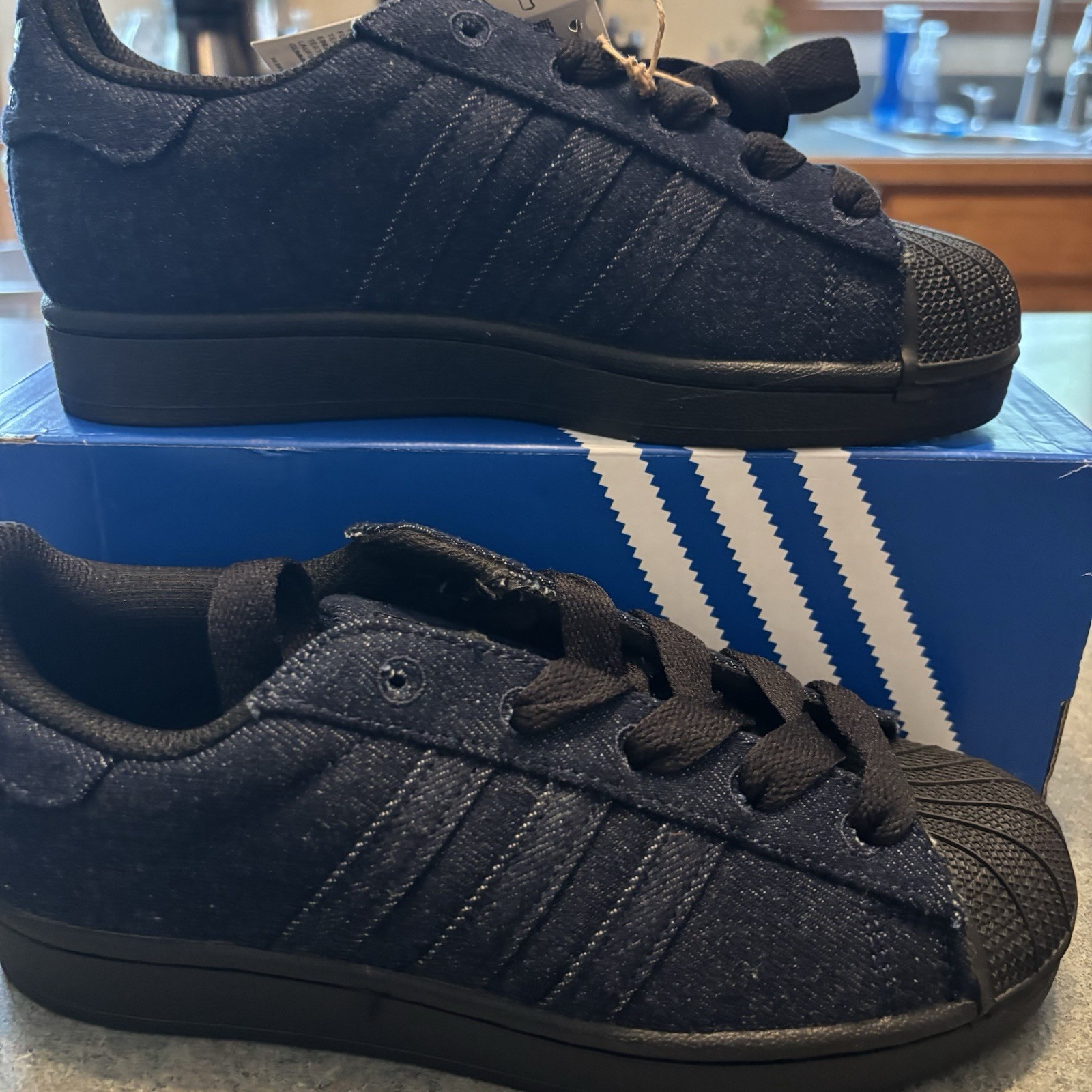Adidas Superstar II Denim 5.5 Women