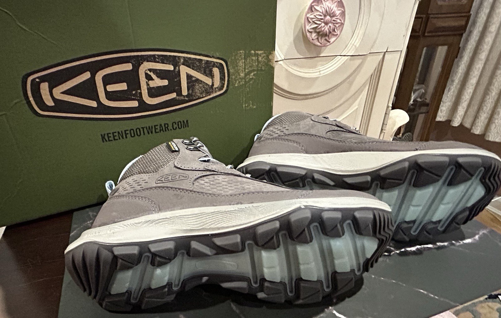 Keen 1021736 Women’s Terradora Explorer mid height Steel Grey/Clear Sky 6M