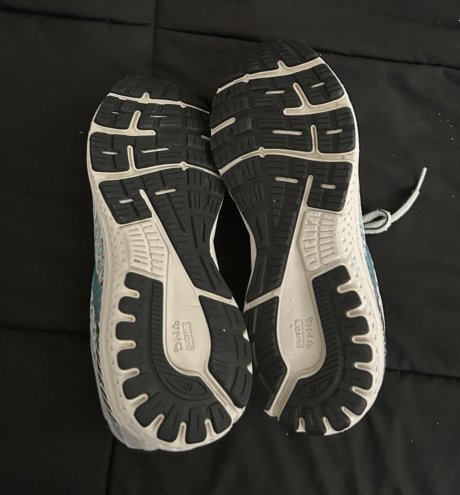 Brooks Adrenaline GTS 21 Women’s Running Shoes – Gray/Teal – Size 8.5