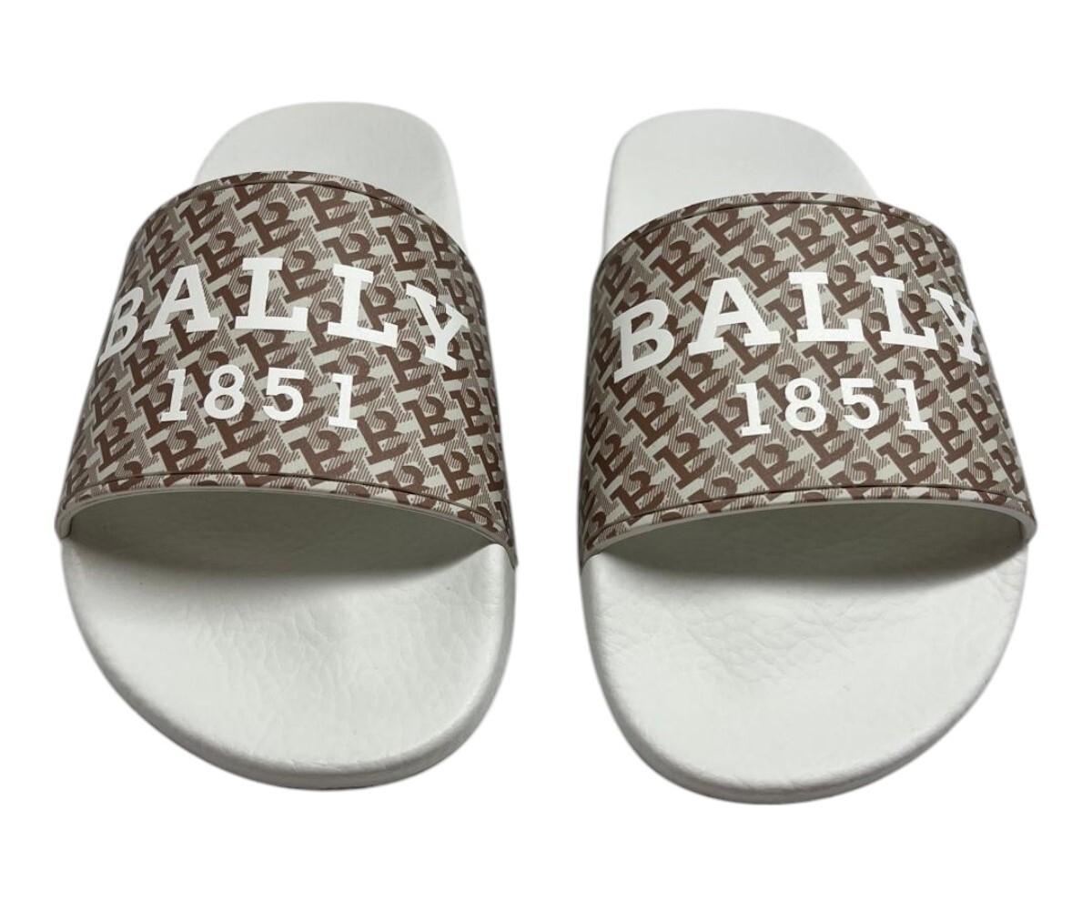 Bally Sabrina 6239108 Womens Multimiele Synthethic Print Slide Sandals MSRP $249