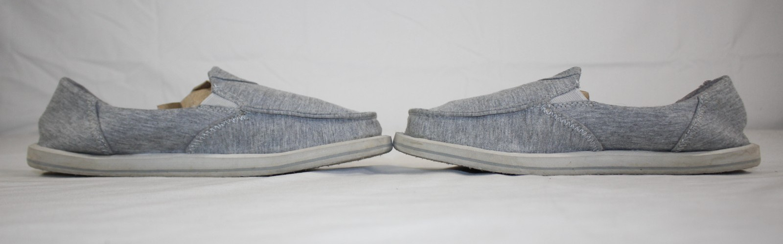Sanuk Shoes Women’s 8 Pick Pocket Slip On Surfer Gray