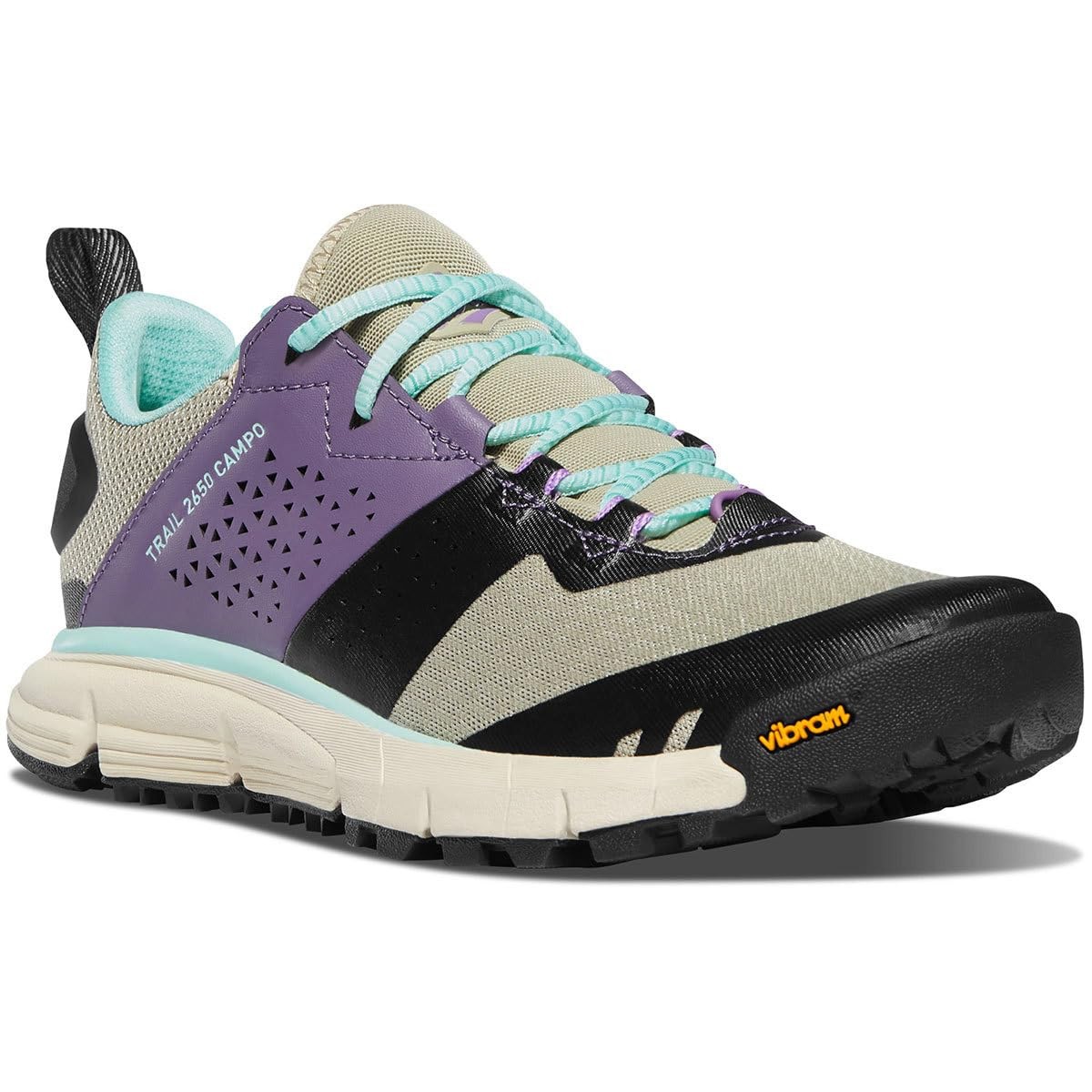 Danner Womens Trail 2650 Campo 3″ Shoes | Birch/Grape | Authentic New