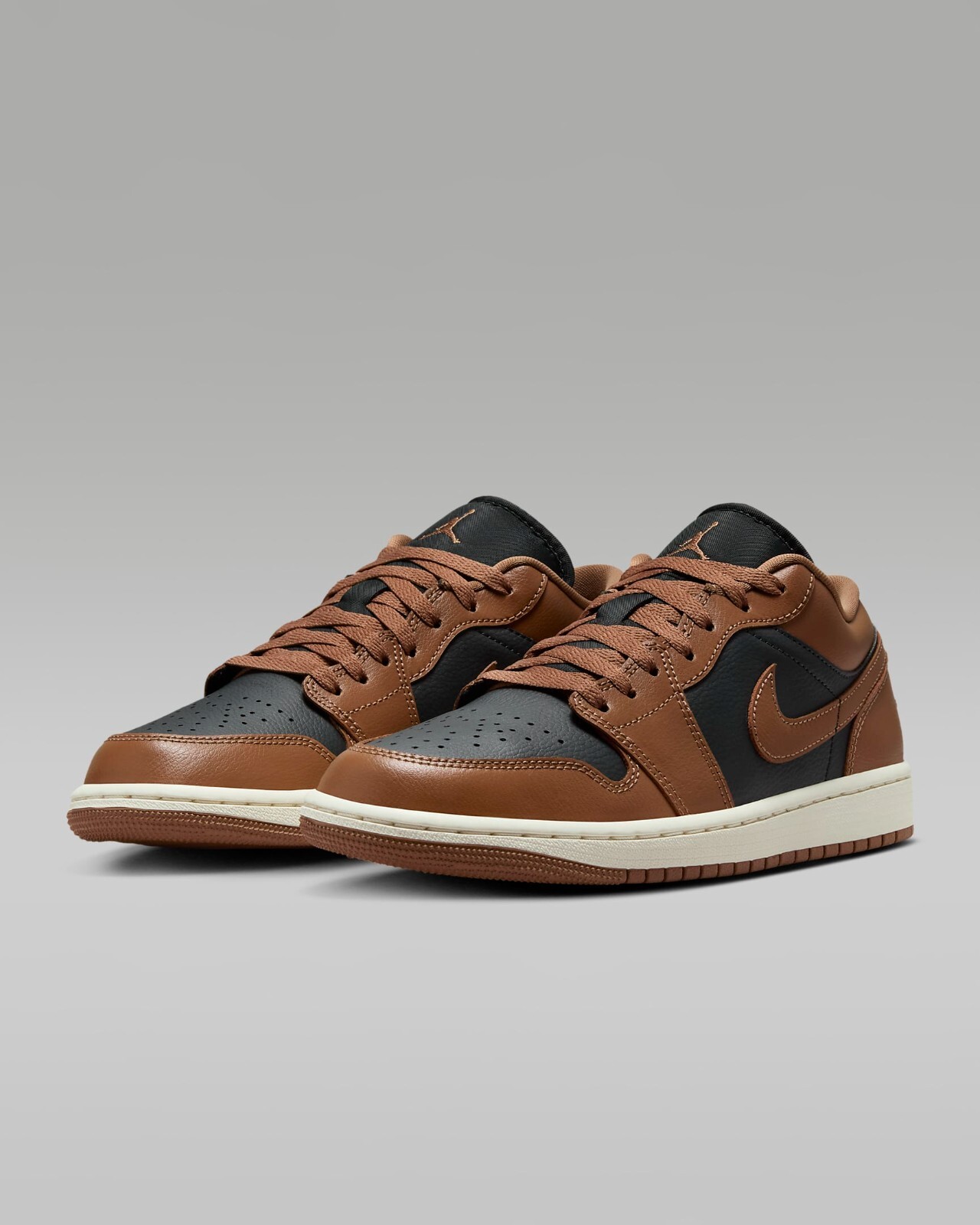 NIKE Women’s Air Jordan 1 LOW DC0774-021 Off Noir Sail Archio Brown