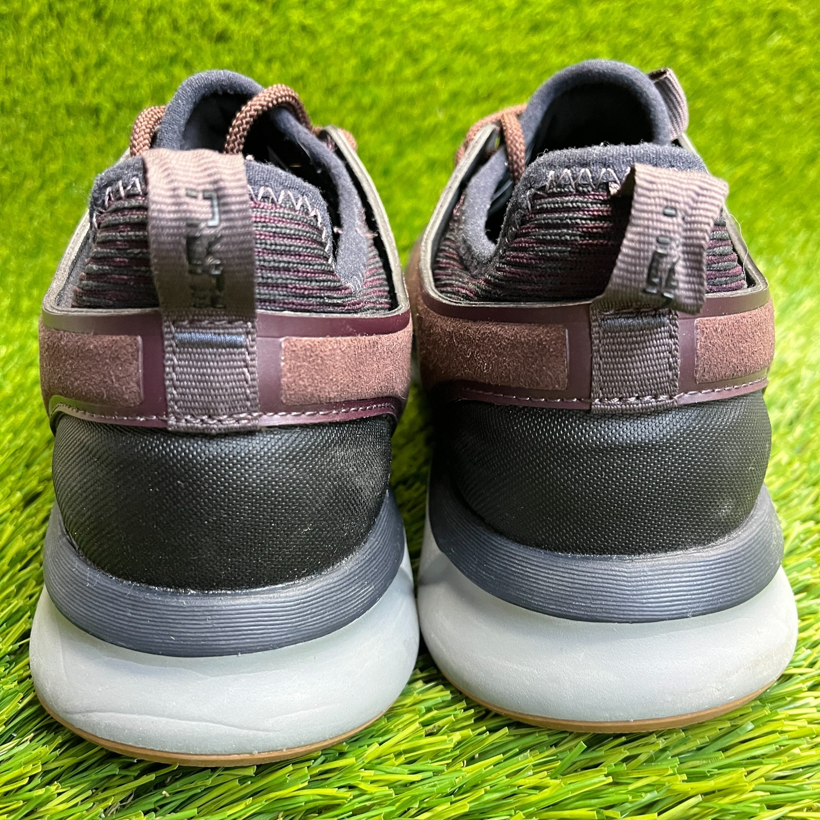 Kuru Atom Womens Size 9D Brown Gray Athletic Running Walking Shoes Sneakers