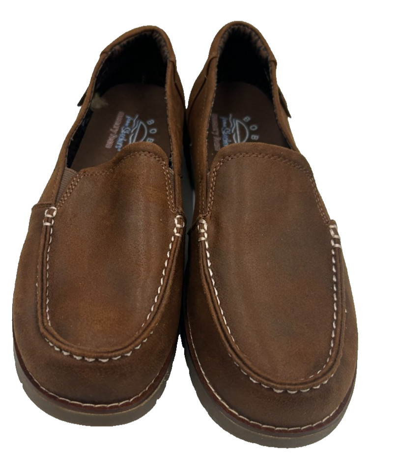 Skechers Women’s BOBS Chill Lugs Central Look Slip On Loafers Brwn Size:6.5 162Q