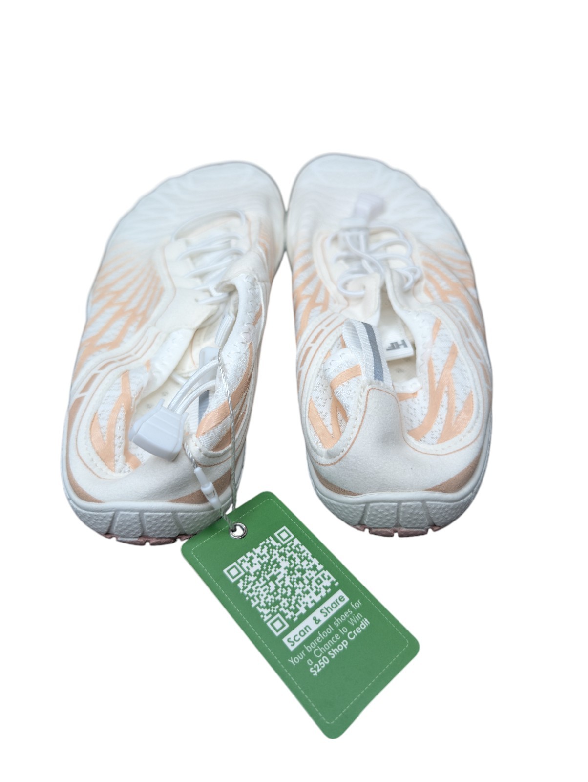 Hike Footwear Lorax Pro Barefoot Shoes White & Peach Women’s EU 36 US 6