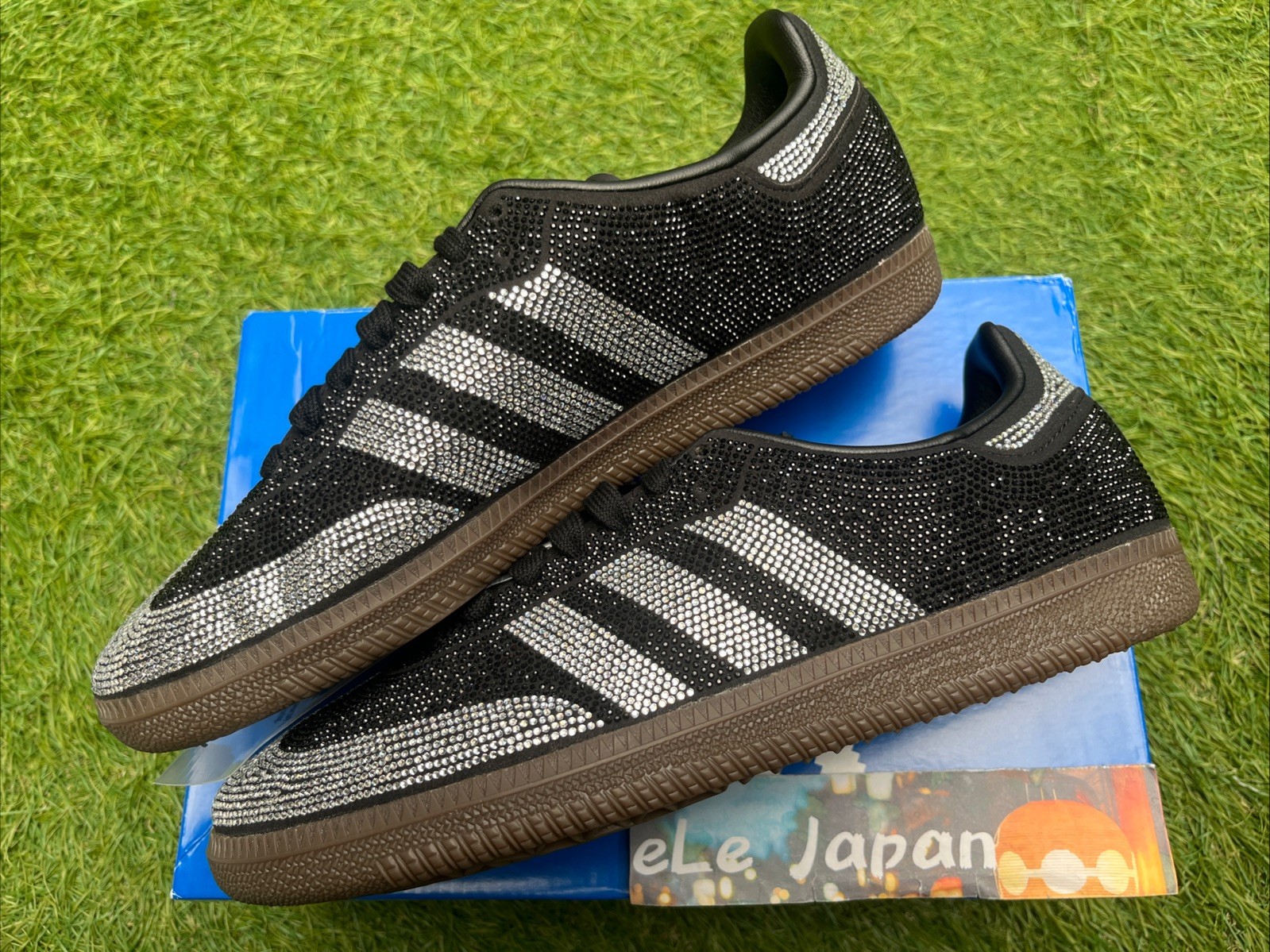 adidas Originals SAMBA OG IH9052 Rhinestone Black/White Women’s Sneakers
