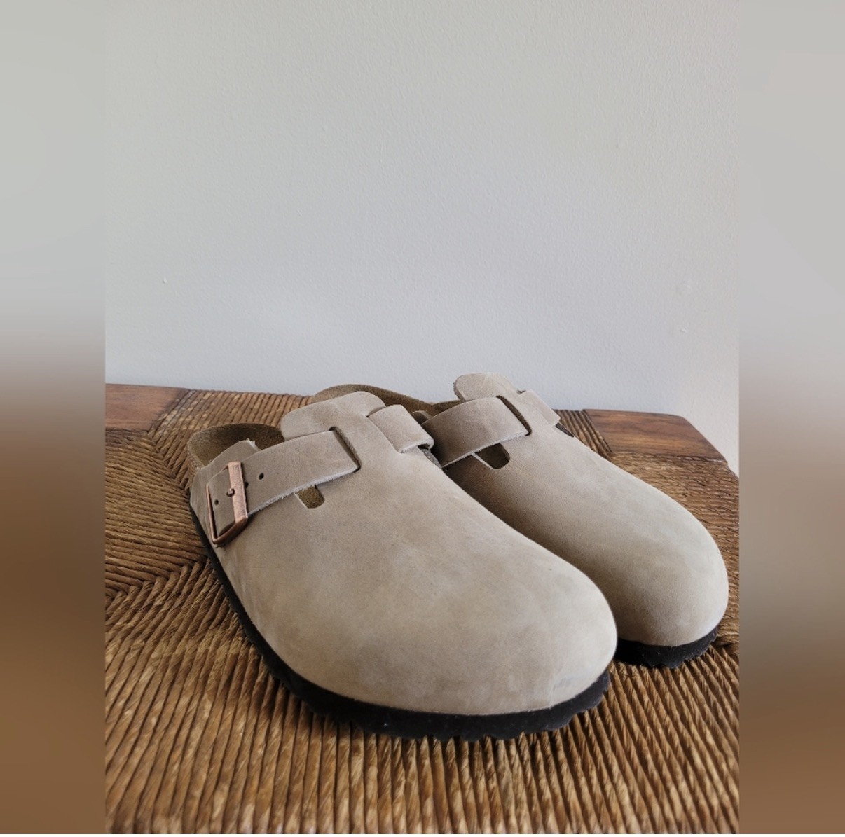 Birkenstock Boston Oiled Leather BS Soft Footbed Clogs NW/OB ( 41 US M8 US W10)