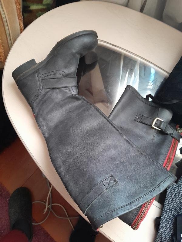 women steve madden boots black 7.5